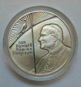Moneta 10 zł z 1999 r  Polska   Papież Pielgrzym srebro