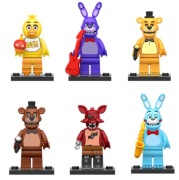 Zestaw 6 Figurek Five Nights At Freddy's Fredy Chica i Inni