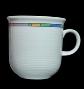 Thomas - Rosenthal - Kubek z uchem do kawy, herbaty Porcelana , biały 