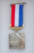 Medal sportowy srebrny Kolarstwo Holandia (PMT NATUUR FIETSTOCHTEN)