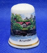 Naparstek Kolekcjonerski Porcelanowy Arundel Anglia 