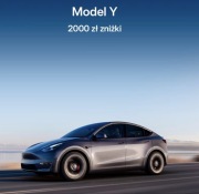 Tesla zniżka 2000 na zakup nowego auta