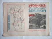 1976 r. INFORMATOR TURYSTYCZNO-USŁUGOWY  WOJEWÓDZTWA NOWOSĄDECKIEGO 