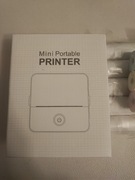 Mini drukarka termiczna X6 do zdjęć przenośna Bluetooth 13 rolek