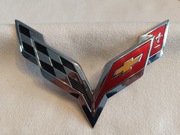 Logo znaczek emblemat Chevrolet Corvette C7 23168615 oryginał tył tylny