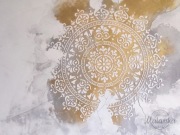 Artystyczne malowanie ścian, Mandale, Unikalne dekoracje ścienne