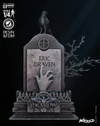 The Crow Kruk Tomb Nagrobek Popiersie Ręcznie Malowane 1/4 Figurka Żywica