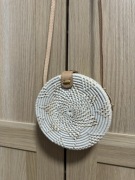 Torba pleciona biała