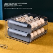 POJEMNIK ORGANIZER NA JAJKA DO LODÓWKI REGAŁ PÓŁKA PODAJNIK JAJEK