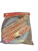 Poziomica WODNA z wężem, SZLAUFWAGA 20m z miarką menzurka