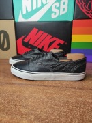 Buty Vans Authentic 43 EU 28 cm trampki czarne skó
