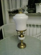 Lampka ozdobna, mosiężna styl retro- PRL