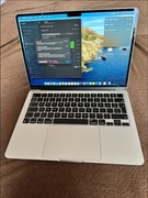 Laptop Apple MacBook Air 13 (M3, 2024) 13,6 "  8 GB / 256 GB srebrny