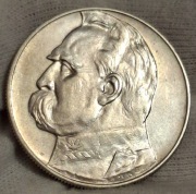 10 zł Józef Piłsudski z 1936 r-Piękny Dziadek - końcówka mojej kolekcji