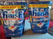  Zestaw dwóch FINISH Kapsułki do zmywarki Powerball Quantum lemon  200sztuk
