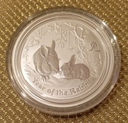 50 Centów Australia Lunar II Rok Królika 2011 rok.
