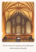 Pocztówka Dobre Miasto Organy Bazyliki