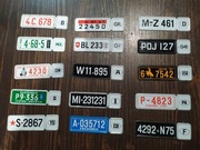 TABLICE REJESTRACYJNE KOLEKCJONERSKIE BP