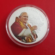 Liberia 5 dollars 2005 Jan Paweł II Warszawa