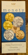 Folder NBP 2010 - Polska Reprezentacja Olimpijska Vancouver 200, 10 i 2 zł