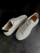 Buty HUGO BOSS sznurowane sneakersy ze skory, rozmiar 36