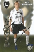 Piotr WŁODARCZYK autograf! zdjęcie 10x15 POLSKA PZPN LEGIA