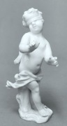 Figurka Alegoria Putto Edme Samson XIX Paryż