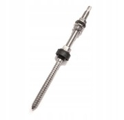 Śruba dwugwintowa M10x200mm PV uchwyt fotowoltaika