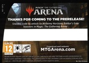 Kod MTG ARENA - 6 boosterów Alchemy Horizons - Baldur's Gate