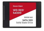 Dysk SSD WD Red SA500 500 GB 2.5 SATA III WDS500G1R0A
