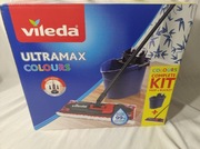Vileda Mop Płaski Ultramax Colours Granat 