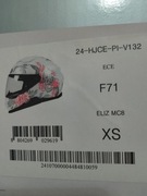 Damski kask motocyklowy