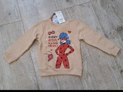 Bluza/ Miraculous, Czerwona Biedronka/ rozm 98/104