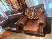 Kanapa 3 os + 2 fotele Almi Decor skóra