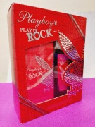 Unikat! Zestaw Playboy perfumy Play it Rock EDT 50ml + dezodorant 75ml