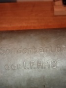 Niemiecki pojemnik na ładunki haubicy 10,5cm