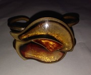 Stara mosiężna bransoleta