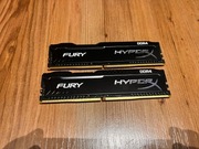 Pamięć RAM Kingston HyperX fury DDR4 2x4GB, 2133MHz