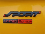 Duzy EMBLEMAT LOGO 3D z ALUMINIUM " SPORT "