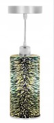 Lampa wisząca 3D tuba
