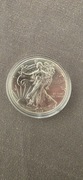 1 oz, Amerykański Orzeł, Srebrna moneta, 2017