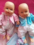 Lalki bobasy bliźnięta 