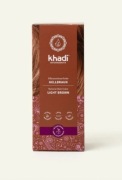 Khadi Naturalna Henna Jasny Brąz Light Brown 100g farba do włosów