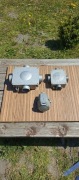 Zestaw Aluminiowy PRL: Puszki Elektryczne + Gniazdo Siłowe 380V – Solidne!