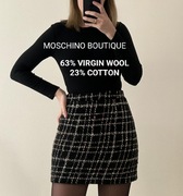 MOSCHINO Boutique 44 spódnica wełna 