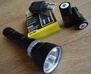 latarka główna nurkowa 4000lm / 4x XML2