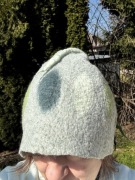 Czapka do Sauny z Wełny Merynosa | Handmade Sauna Hat | Ręcznie Filcowana