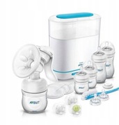 Avent Zestaw startowyz laktatorem i sterylizatorem