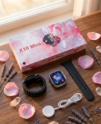 Smartwatch Laxasfit X10 Mini 1.72", Funkcja rozmów BT, Nowy, Komplet!