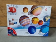 Puzzle 3d układ słoneczny planetarny planety (niekompletne)